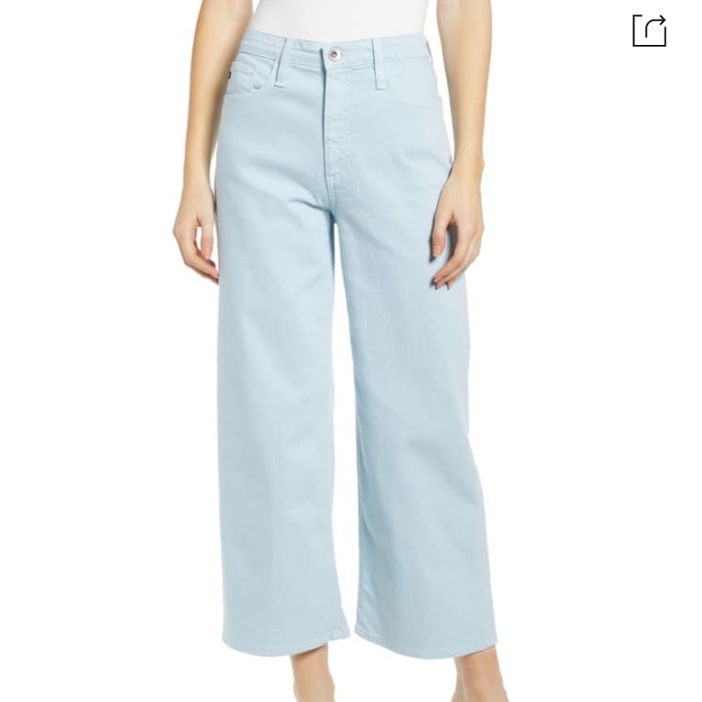 NWT AG “Etta” High Waist Crops